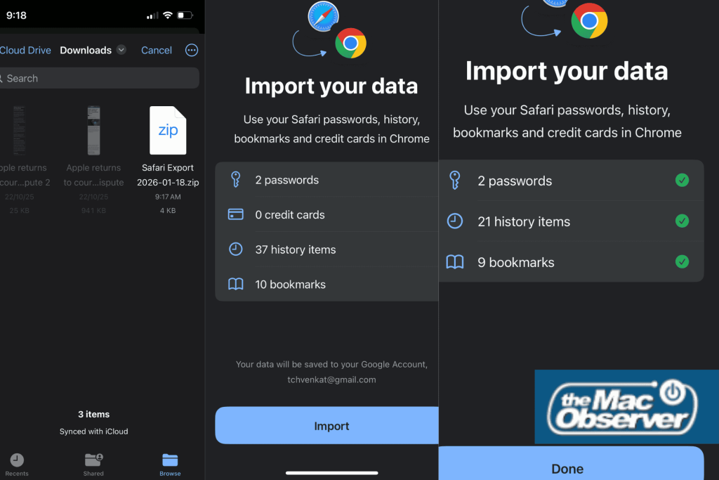 Тепер ви зможете легко перейти з Safari на Chrome — ось, як це працює
