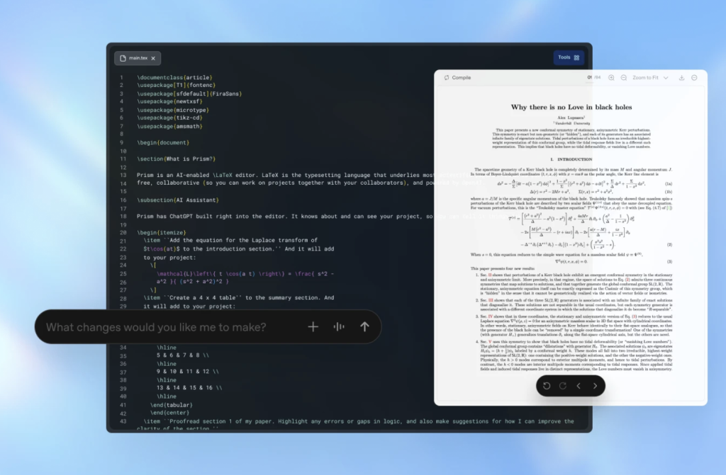 OpenAI представила застосунок для наукових досліджень — що він може