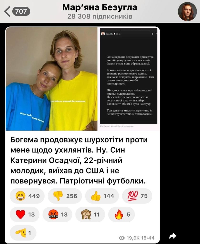 Марьяна Безуглая Муж Дети: подробности личной жизни и карьеры