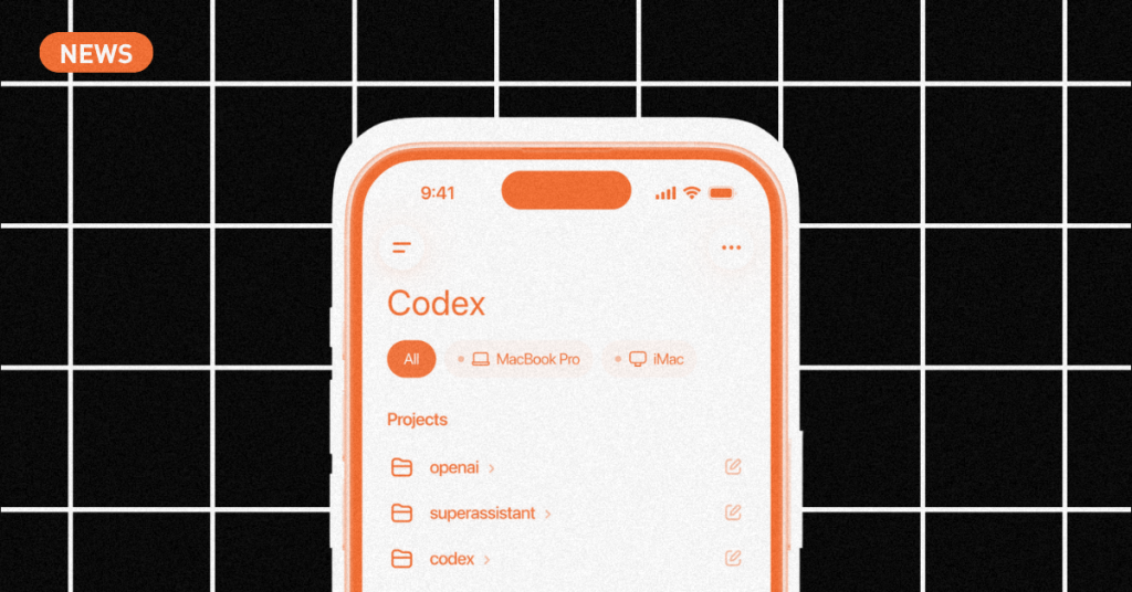 Codex з’явився в мобільному ChatGPT: OpenAI дозволила керувати кодом зі смартфона